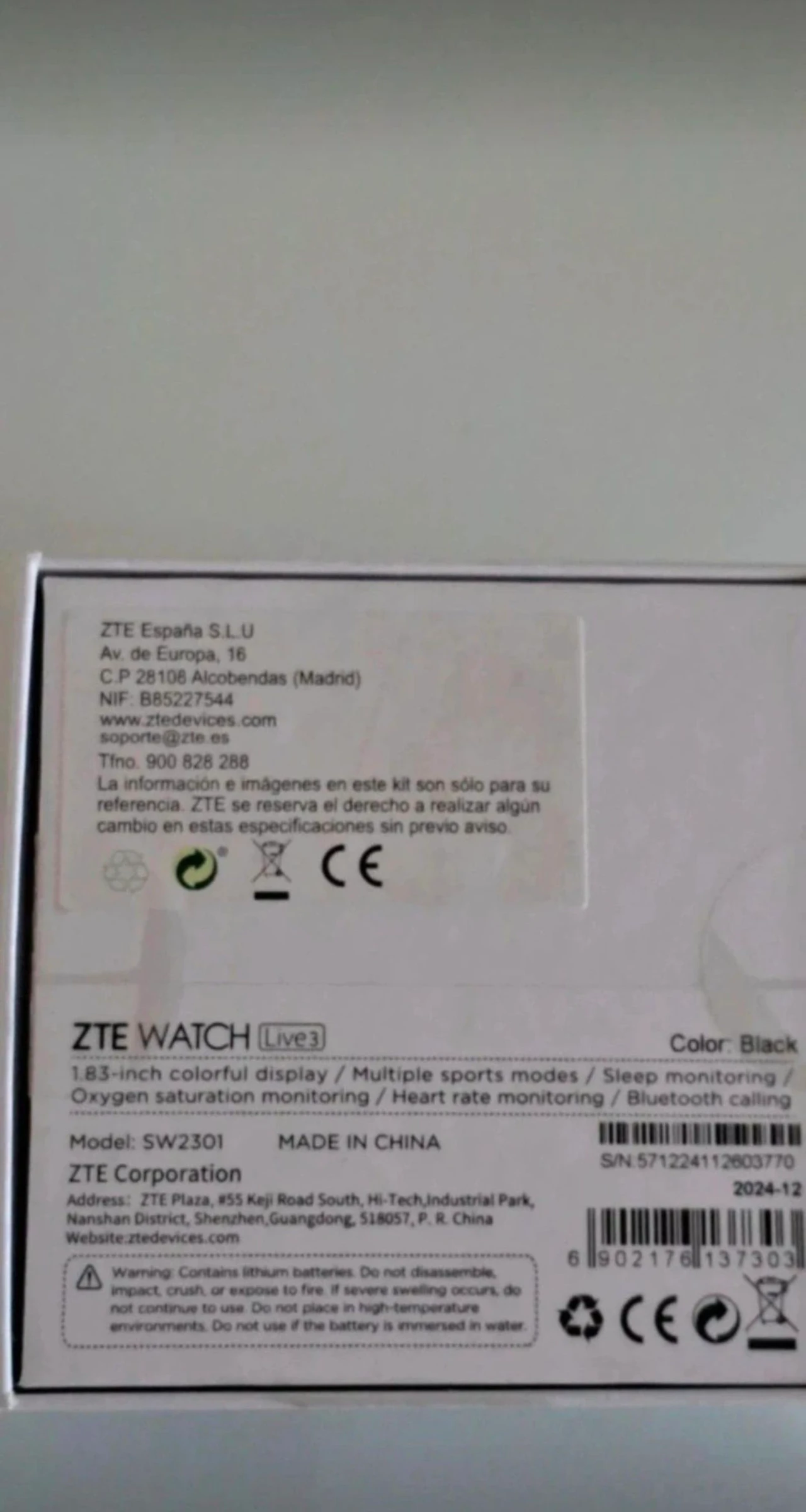 ZTE Watch Live 3 smart watch. – photo 4